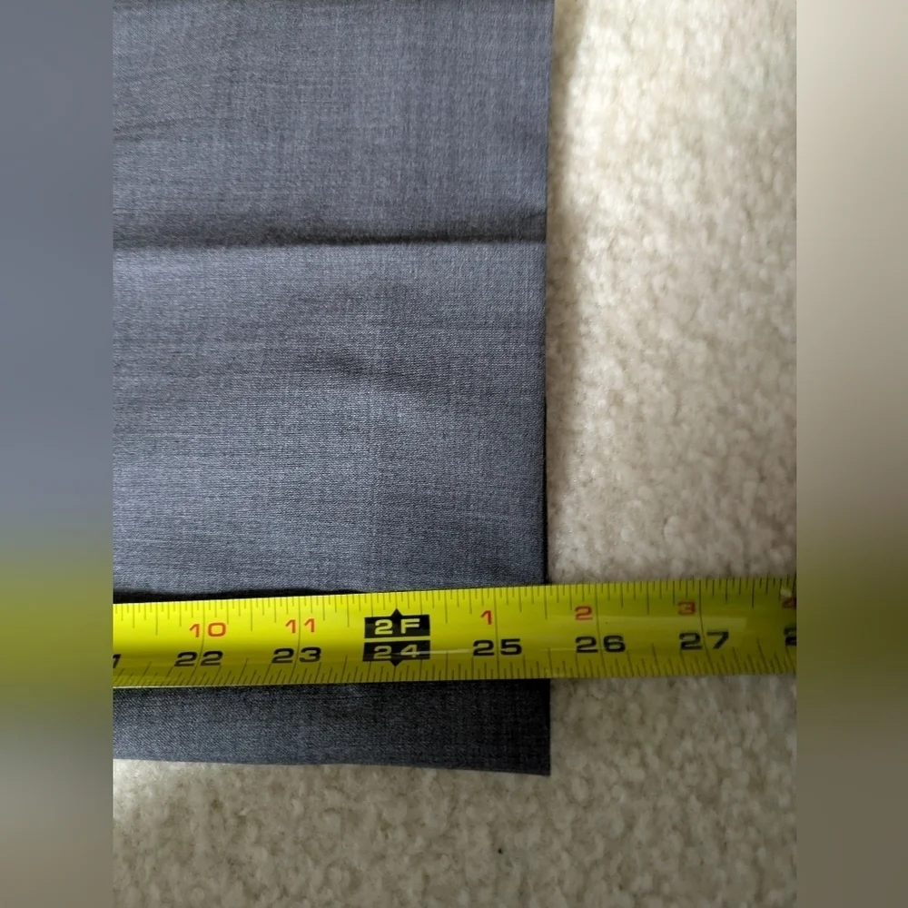 J. Crew Women's Gray Wool Blend Tailored Pants 14
